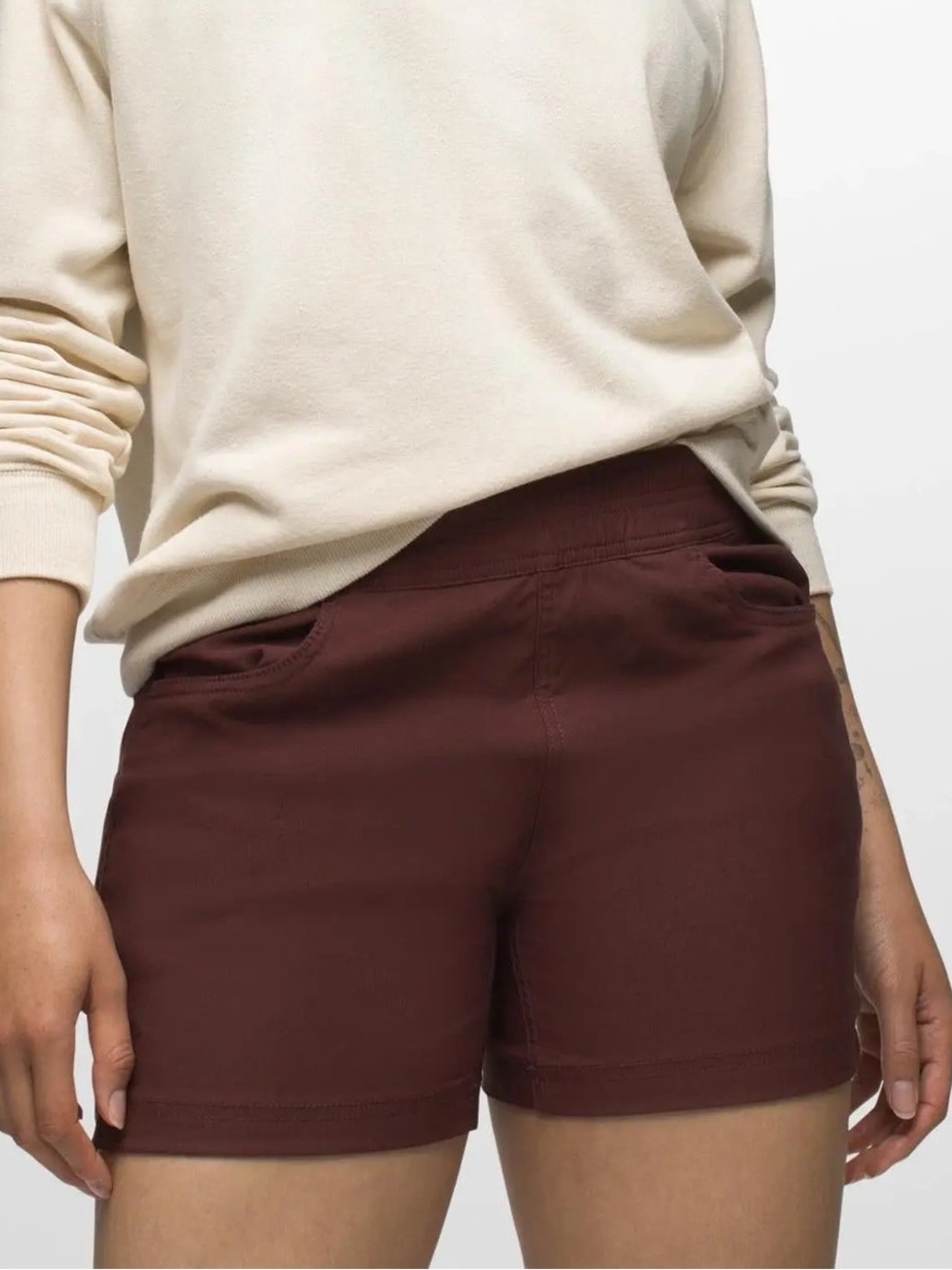 Prana Women's Brown Stretch Shorts